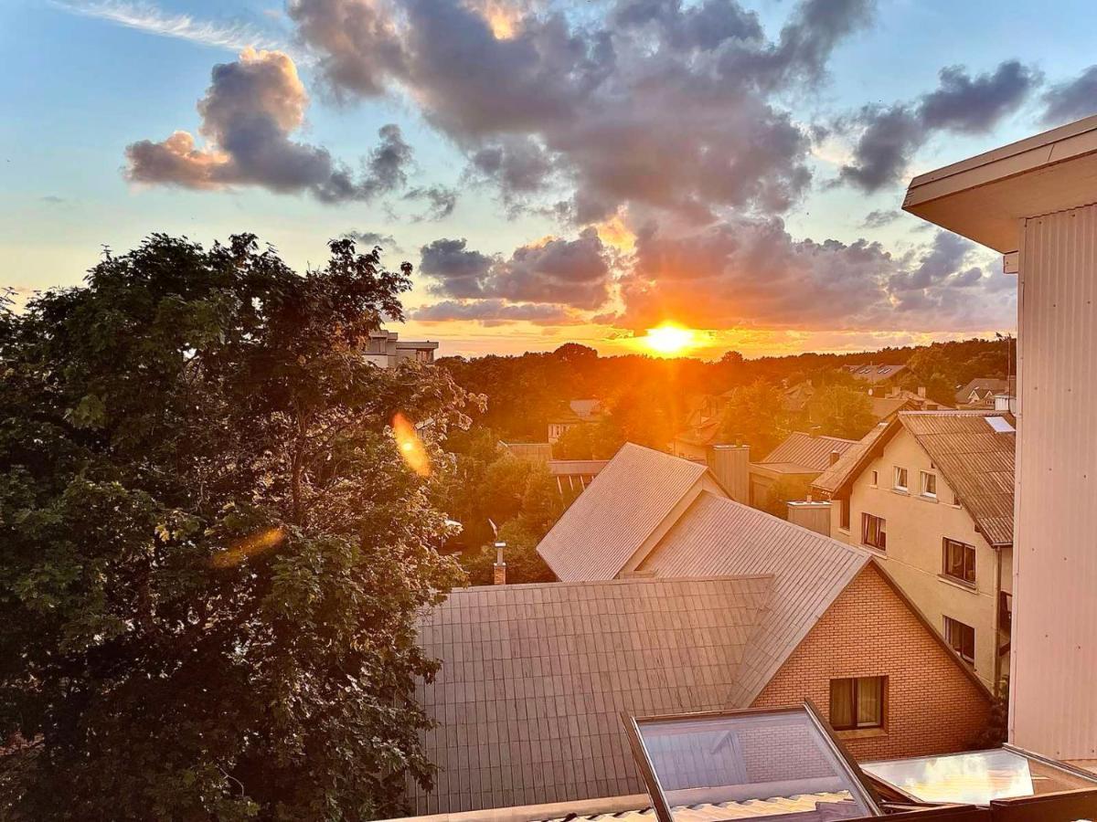 Apartamentai Vakaru Saule Palanga Esterno foto
