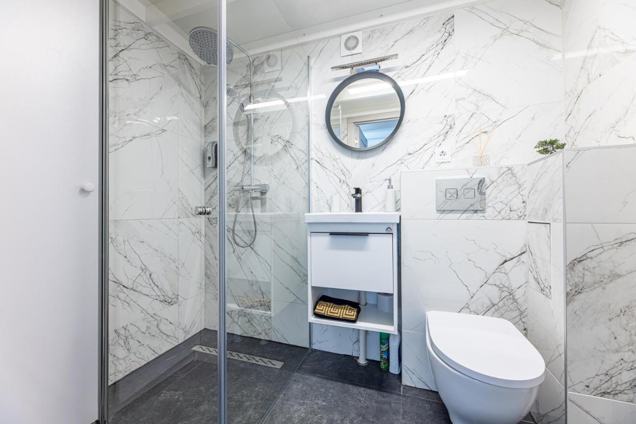 Apartamentai Vakaru Saule Palanga Esterno foto