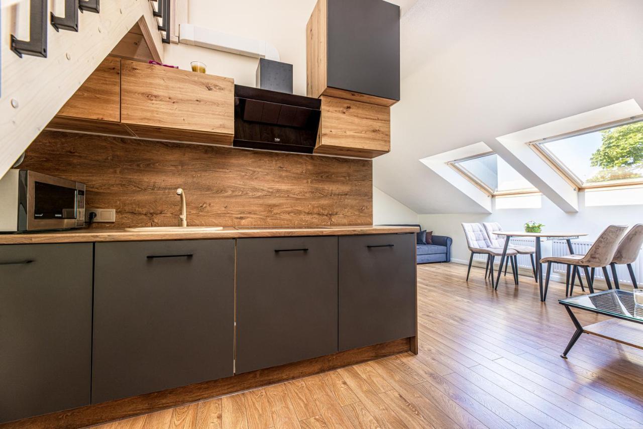 Apartamentai Vakaru Saule Palanga Esterno foto