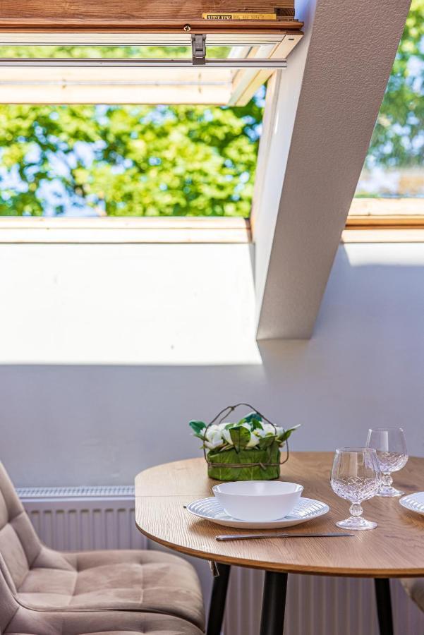 Apartamentai Vakaru Saule Palanga Esterno foto