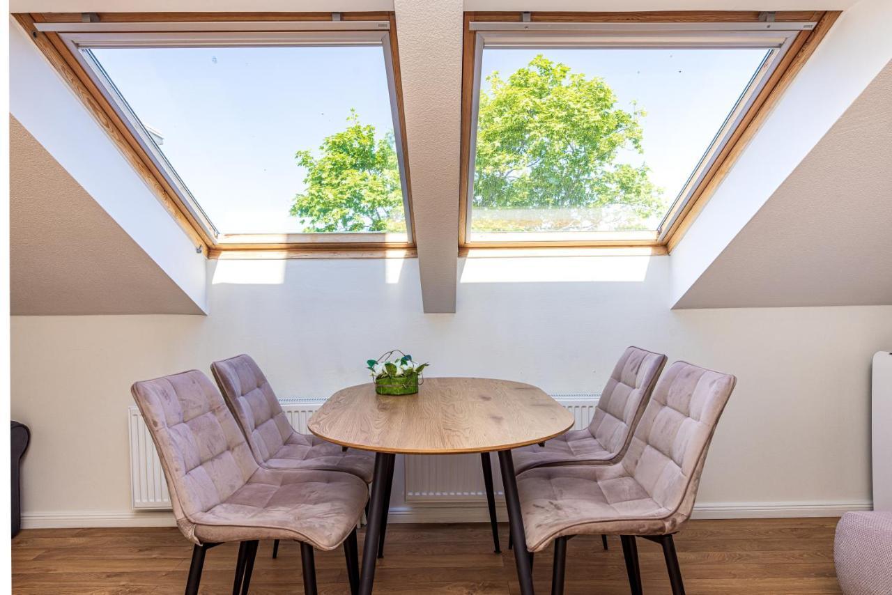 Apartamentai Vakaru Saule Palanga Esterno foto